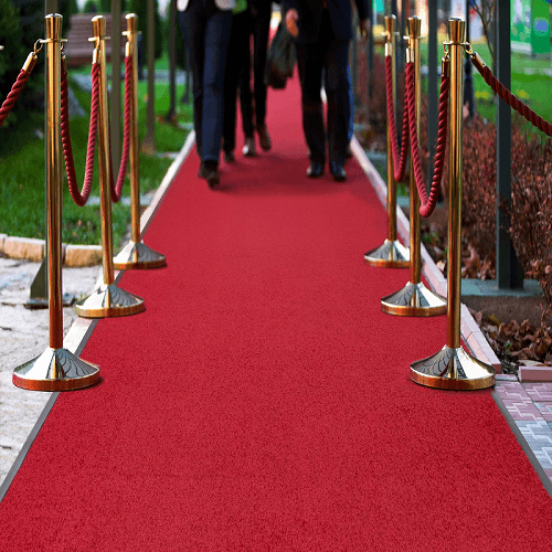 שטיח כניסה אדום לטקס NOTRAX